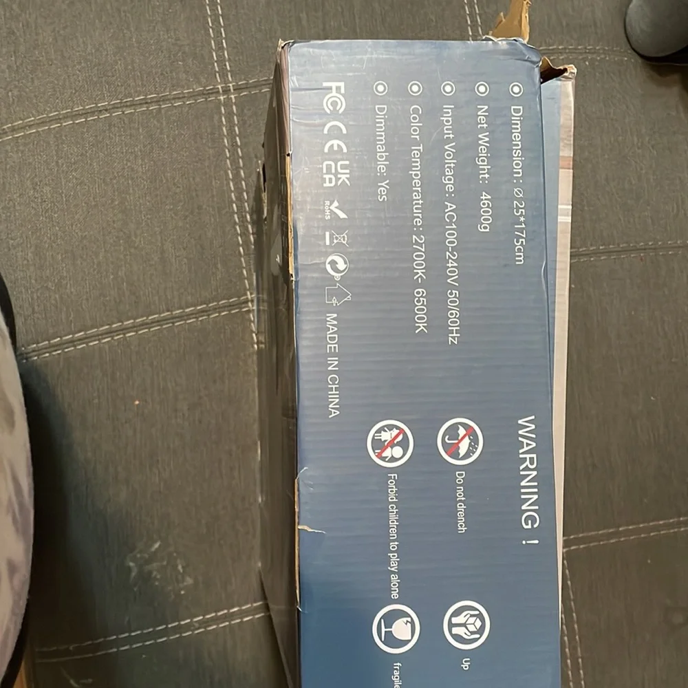 It is a dimmable LED floor lamps